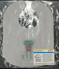 Load image into Gallery viewer, Alphabet E for Elephant Baby Bib BB5730BIB