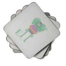 Load image into Gallery viewer, Alphabet E for Elephant Foam Coaster  BB5730FC