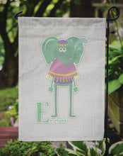Load image into Gallery viewer, Alphabet E for Elephant Garden Flag - Outdoor Decorative Yard Flag BB5730GF
