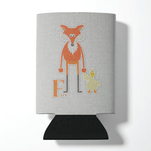 Load image into Gallery viewer, Alphabet F for Fox Can or Bottle Hugger BB5731CC