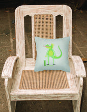 Load image into Gallery viewer, Alphabet I for Iguana Fabric Decorative Pillow BB5734PW1818