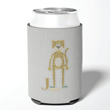 Load image into Gallery viewer, Alphabet J for Jaguar Can or Bottle Hugger BB5735CC