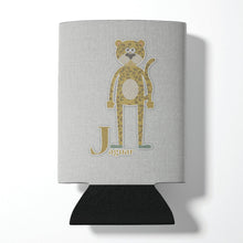 Load image into Gallery viewer, Alphabet J for Jaguar Can or Bottle Hugger BB5735CC