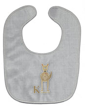 Load image into Gallery viewer, Alphabet K for Kangaroo Baby Bib BB5736BIB