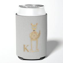 Load image into Gallery viewer, Alphabet K for Kangaroo Can or Bottle Hugger BB5736CC