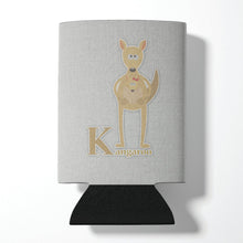 Load image into Gallery viewer, Alphabet K for Kangaroo Can or Bottle Hugger BB5736CC