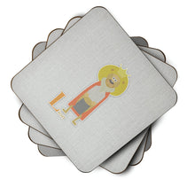 Load image into Gallery viewer, Alphabet L for Lion Foam Coaster  BB5737FC