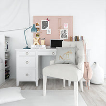 Load image into Gallery viewer, Alphabet N for Nightingale Throw Pillow - 14x14 Decorative Pillow – Art for Your Home &amp; Patio BB5739PW1414