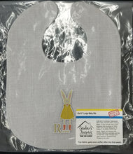 Load image into Gallery viewer, Alphabet R for Rabbit Baby Bib BB5743BIB