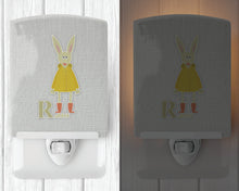 Load image into Gallery viewer, Alphabet R for Rabbit Ceramic Night Light BB5743CNL