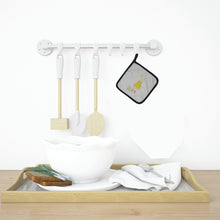 Load image into Gallery viewer, Alphabet R for Rabbit Pot Holders - Set of 2 - Heat-Resistant Kitchen Essentials BB5743PTHD