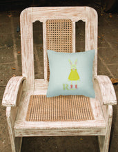 Load image into Gallery viewer, Alphabet R for Rabbit Fabric Decorative Pillow BB5743PW1818