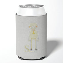 Load image into Gallery viewer, Alphabet S for Sheep Can or Bottle Hugger BB5744CC