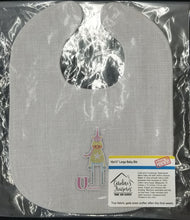 Load image into Gallery viewer, Alphabet U for Unicorn Baby Bib BB5746BIB