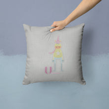 Load image into Gallery viewer, Alphabet U for Unicorn Throw Pillow - 14x14 Decorative Pillow – Art for Your Home &amp; Patio BB5746PW1414
