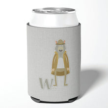 Load image into Gallery viewer, Alphabet W for Wolf Can or Bottle Hugger BB5748CC