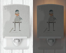 Load image into Gallery viewer, Alphabet Z for Zebra Ceramic Night Light BB5751CNL