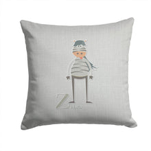 Load image into Gallery viewer, Alphabet Z for Zebra Throw Pillow - 14x14 Decorative Pillow – Art for Your Home &amp; Patio BB5751PW1414
