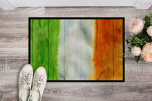 Load image into Gallery viewer, Irish Flag on Wood Doormat - 24x36 Decorative Floor Mat – Indoor/Outdoor Rug with Artistic Flair BB5753JMAT
