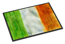 Load image into Gallery viewer, Irish Flag on Wood Doormat - 24x36 Decorative Floor Mat – Indoor/Outdoor Rug with Artistic Flair BB5753JMAT