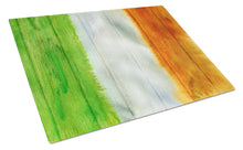 Load image into Gallery viewer, Irish Flag on Wood Glass Cutting Boards – Durable, Decorative Kitchen Art Large BB5753LCB