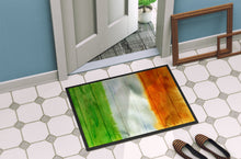 Load image into Gallery viewer, Irish Flag on Wood Doormat - 18x27 Decorative Floor Mat – Indoor/Outdoor Rug with Artistic Flair BB5753MAT