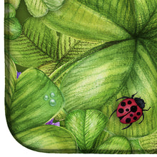 Load image into Gallery viewer, Shamrocks and Lady bugs Dish Drying Mat – Absorbent, Artistic Kitchen Essentials BB5754DDM