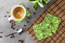 Load image into Gallery viewer, Shamrocks and Lady bugs Foam Coaster  BB5754FC