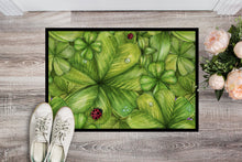 Load image into Gallery viewer, Shamrocks and Lady bugs Doormat - 18x27 Decorative Floor Mat – Indoor/Outdoor Rug with Artistic Flair BB5754MAT