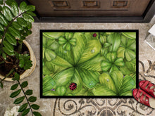 Load image into Gallery viewer, Shamrocks and Lady bugs Doormat - 18x27 Decorative Floor Mat – Indoor/Outdoor Rug with Artistic Flair BB5754MAT