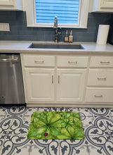 Load image into Gallery viewer, Shamrocks and Lady bugs Machine Washable Memory Foam Mat BB5754RUG