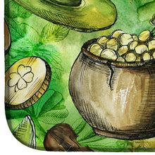 Load image into Gallery viewer, Luck of the Irish Dish Drying Mat – Absorbent, Artistic Kitchen Essentials BB5755DDM