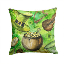 Load image into Gallery viewer, Luck of the Irish Throw Pillow - 14x14 Decorative Pillow – Art for Your Home &amp; Patio BB5755PW1414
