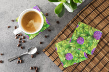 Load image into Gallery viewer, Shamrocks in Bloom Foam Coaster  BB5756FC