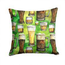 Load image into Gallery viewer, Irish Beers Throw Pillow - 14x14 Decorative Pillow – Art for Your Home &amp; Patio BB5758PW1414
