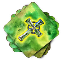 Load image into Gallery viewer, Irish Celtic Cross Foam Coaster  BB5764FC