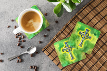 Load image into Gallery viewer, Irish Celtic Cross Foam Coaster  BB5764FC