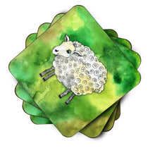 Load image into Gallery viewer, Irish Sheep Foam Coaster  BB5768FC