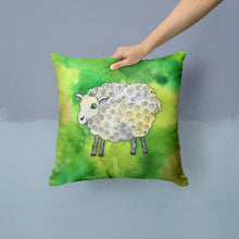 Load image into Gallery viewer, Irish Sheep Throw Pillow - 14x14 Decorative Pillow – Art for Your Home &amp; Patio BB5768PW1414