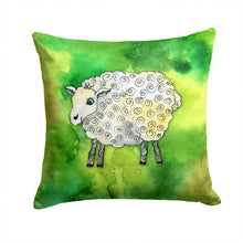Load image into Gallery viewer, Irish Sheep Throw Pillow - 14x14 Decorative Pillow – Art for Your Home &amp; Patio BB5768PW1414