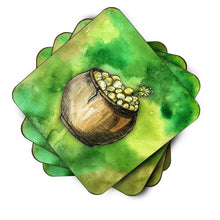 Load image into Gallery viewer, Irish Pot of Gold Foam Coaster  BB5769FC