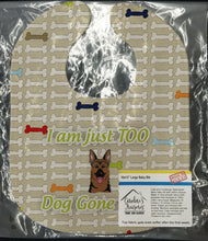 Load image into Gallery viewer, Too Cute German Shepherd Baby Bib BB5780BIB