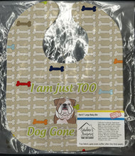 Load image into Gallery viewer, Too Cute English Bulldog  Baby Bib BB5788BIB