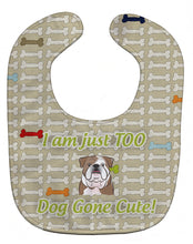 Load image into Gallery viewer, Too Cute English Bulldog  Baby Bib BB5788BIB