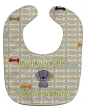 Load image into Gallery viewer, Too Cute Weimaraner Baby Bib BB5800BIB