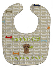 Load image into Gallery viewer, Too Cute Chocolate Labrador Baby Bib BB5803BIB