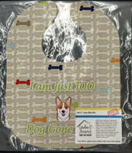 Load image into Gallery viewer, Too Cute Red Corgi Baby Bib BB5823BIB