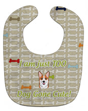 Load image into Gallery viewer, Too Cute Red Corgi Baby Bib BB5823BIB