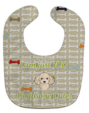 Load image into Gallery viewer, Too Cute Buff Poodle Baby Bib BB5827BIB