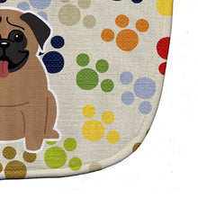 Load image into Gallery viewer, Pawprints Pug Brown Baby Bib BB5834BIB